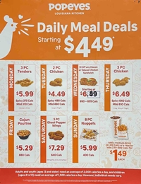  Popeyes Canada Daily Deals & Specials | 2023