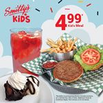 Kid's Meals are only 4.99 for a limited time at Smitty's