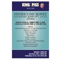 Father’s Day Buffet at Rei Dos Leitoes - King of the Pigs Restaurant
