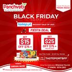Get Up to $25.00 of FREE Groceries at Panchvati Supermarket - Black Friday Fiesta
