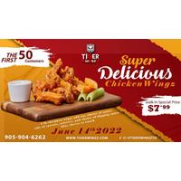 Chicken Wings - Walk in special price for $7.99 at Tiger Wingz 