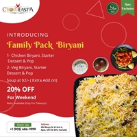 Introducing Family Pack Biryani!