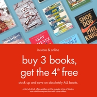 Buy 3 books and get the 4th FREE at Indigo