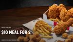 $10 Meal for two at KFC Canada