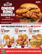 KFC Prince Edward Island Exclusive Coupons, Flyers, and Deals 2024