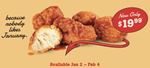 All You Can Eat Boneless Chicken $19.99 at St. Louis Bar & Grill