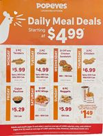  Popeyes Canada Daily Deals & Specials - 2024 Updated 
