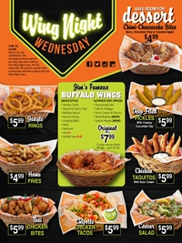 Wind Night Wednesday at Jungle Jim's Eatery