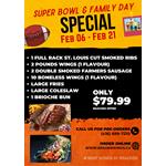 Super bowl & Family Day Special at Break N Wings Toronto 