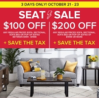 Get up to $200 off at Leon’s Furniture 