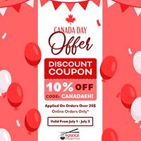 Canada Day Offer: Get 10% OFF for online orders at Hakka Chopsticks