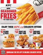 KFC Newfoundland & Labrador: Exclusive Coupons, Flyers, and Deals - 2023