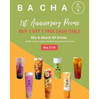Buy one Get one Free at Ba Cha