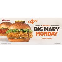 Big Mary Mondays at Mary Brown's