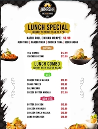 Lunch Special at Tamasha