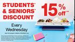 Bulk Barn offers discounts for seniors and students