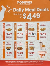 Popeyes Canada Daily Deals & Specials | 2023